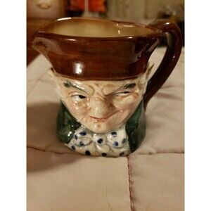 Hard-to-Find Green “T” Occupied Japan Mark Toby Mug Vintage Mid-Century